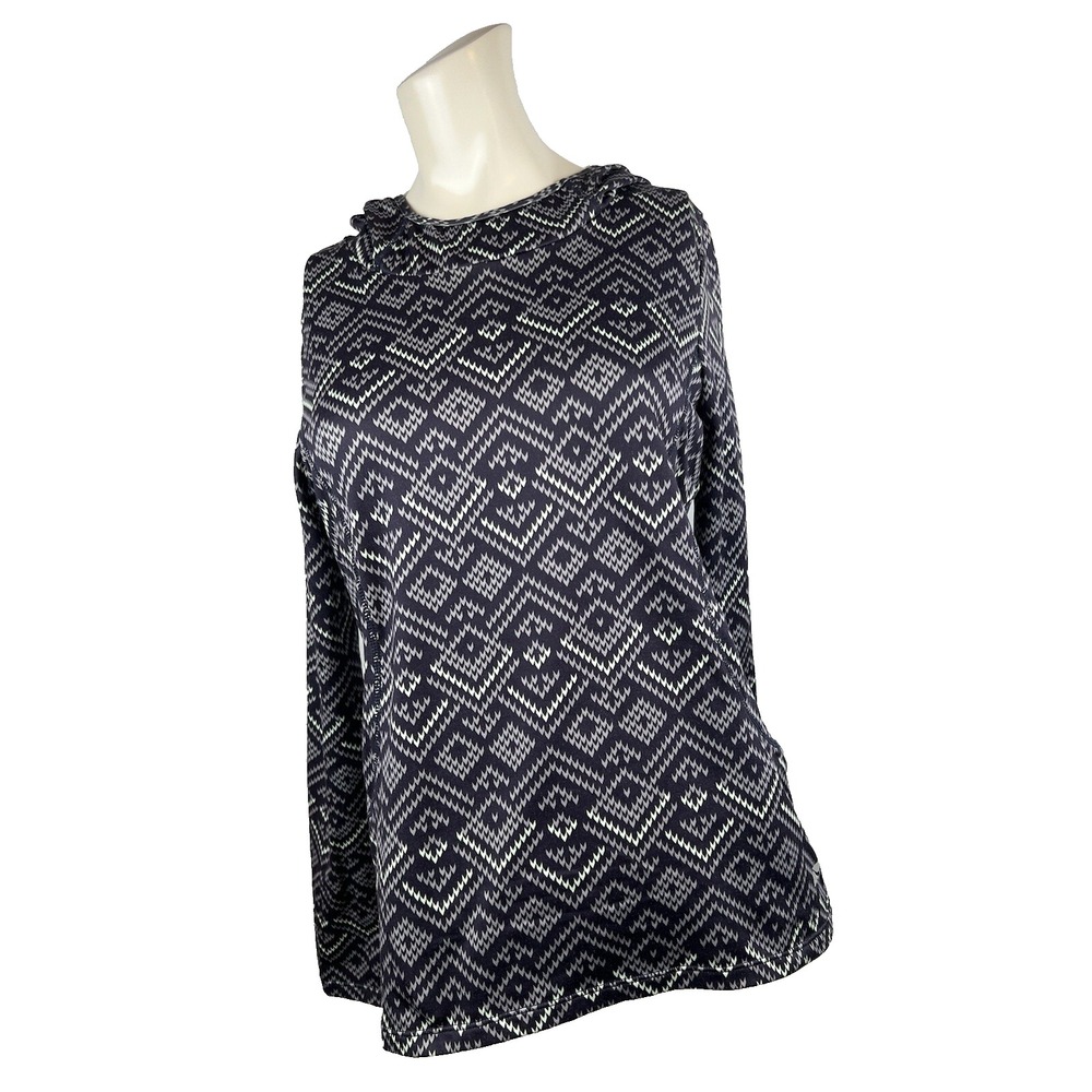 Marika Tek Dry Wik Performance Wear with Thumbholes Black Gray Green Size S